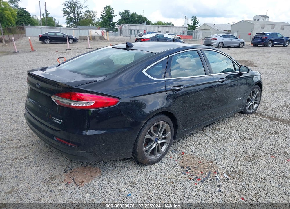 2019 FORD FUSION HYBRID TITANIUM VIN: 3FA6P0RU2KR255835