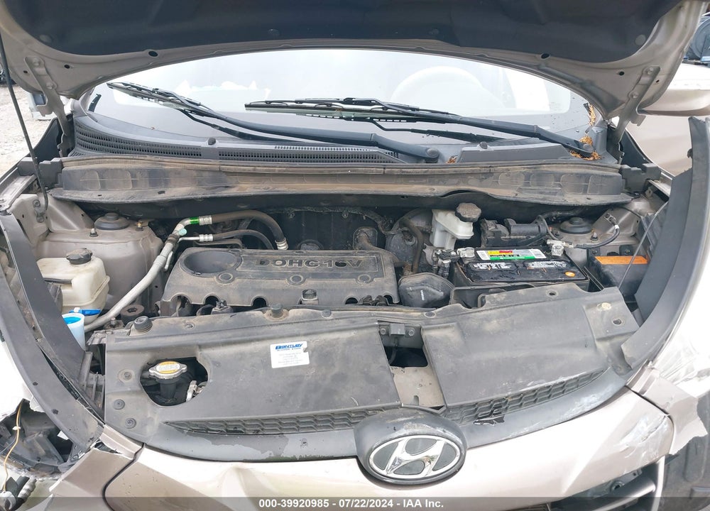 2012 HYUNDAI TUCSON GLS VIN: KM8JU3AC0CU321760