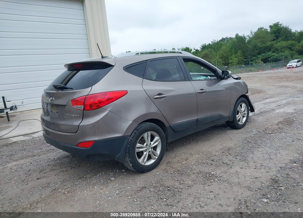 2012 HYUNDAI TUCSON GLS VIN: KM8JU3AC0CU321760
