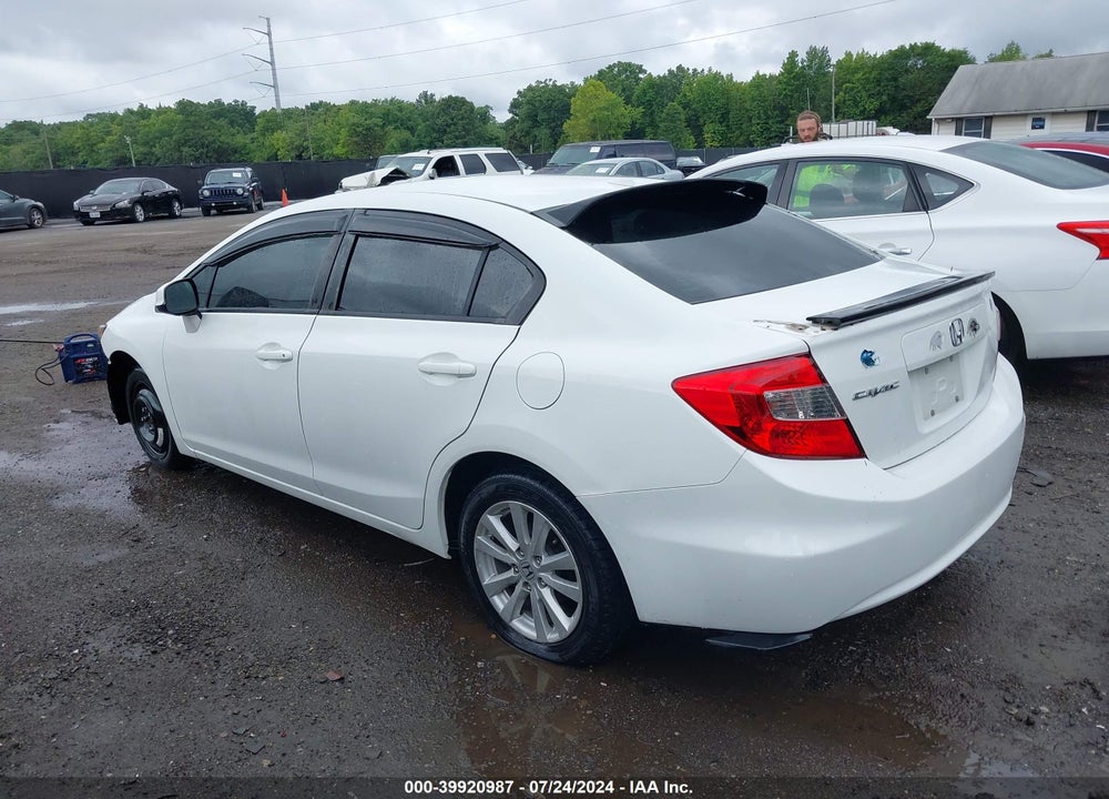 2012 HONDA CIVIC EX-L VIN: 19XFB2F96CE301289