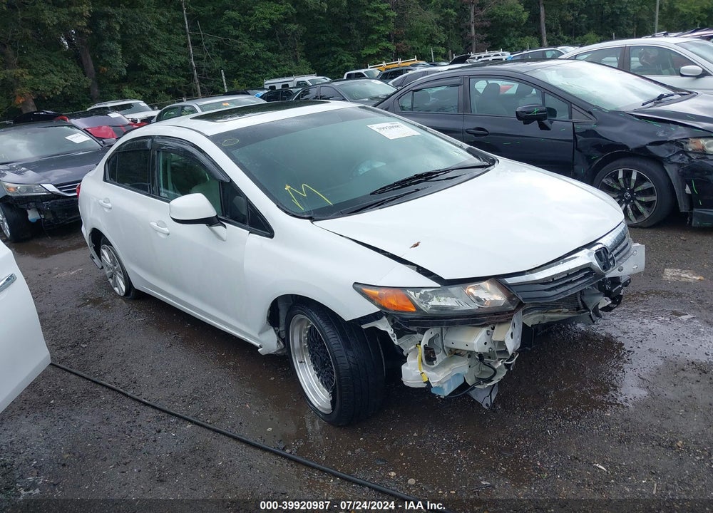 2012 HONDA CIVIC EX-L VIN: 19XFB2F96CE301289
