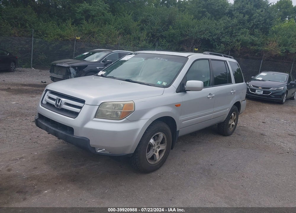 2006 HONDA PILOT EX-L VIN: 2HKYF18666H531506