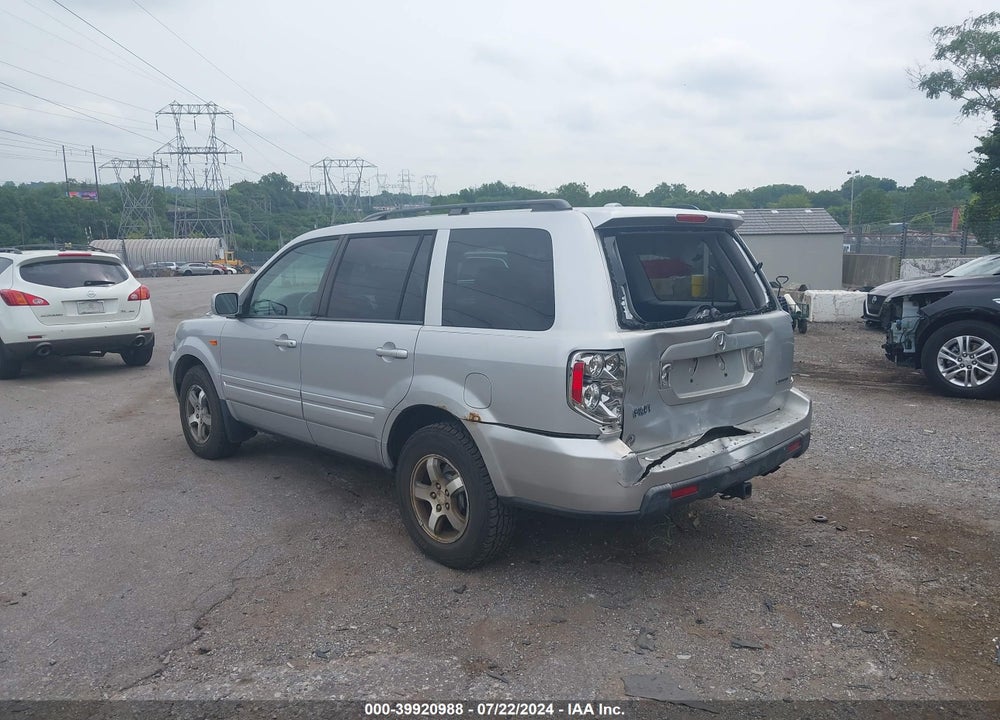 2006 HONDA PILOT EX-L VIN: 2HKYF18666H531506