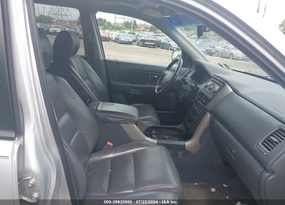 2006 HONDA PILOT EX-L VIN: 2HKYF18666H531506