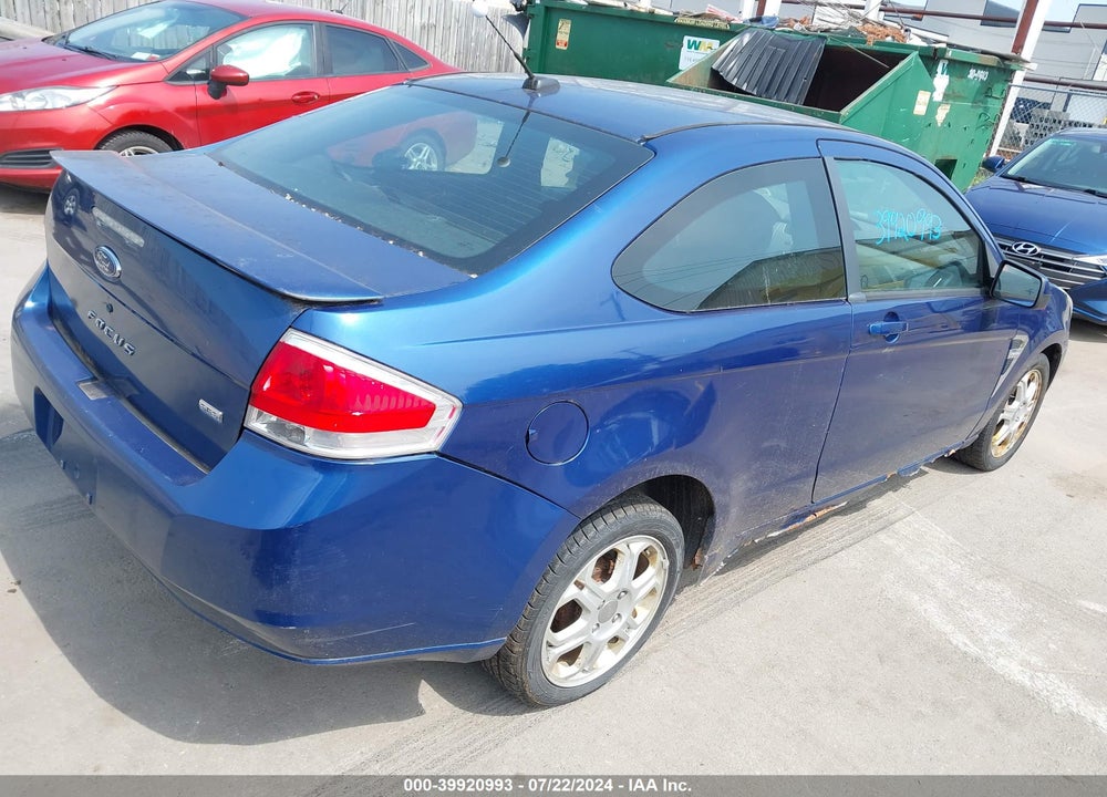 2008 FORD FOCUS SE/SES VIN: 1FAHP33N08W193319