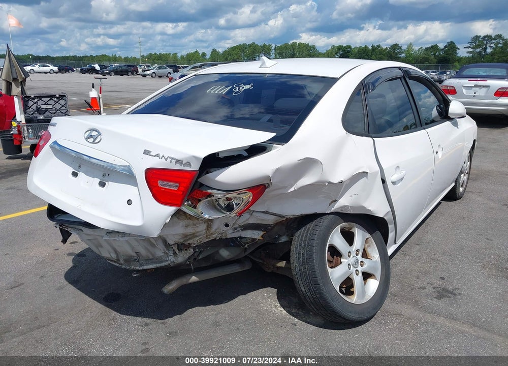 2010 HYUNDAI ELANTRA GLS VIN: KMHDU4ADXAU939354