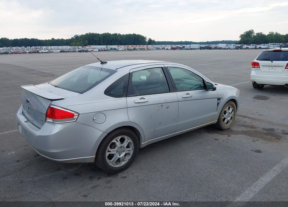 2008 FORD FOCUS SE/SES VIN: 1FAHP35N58W237019