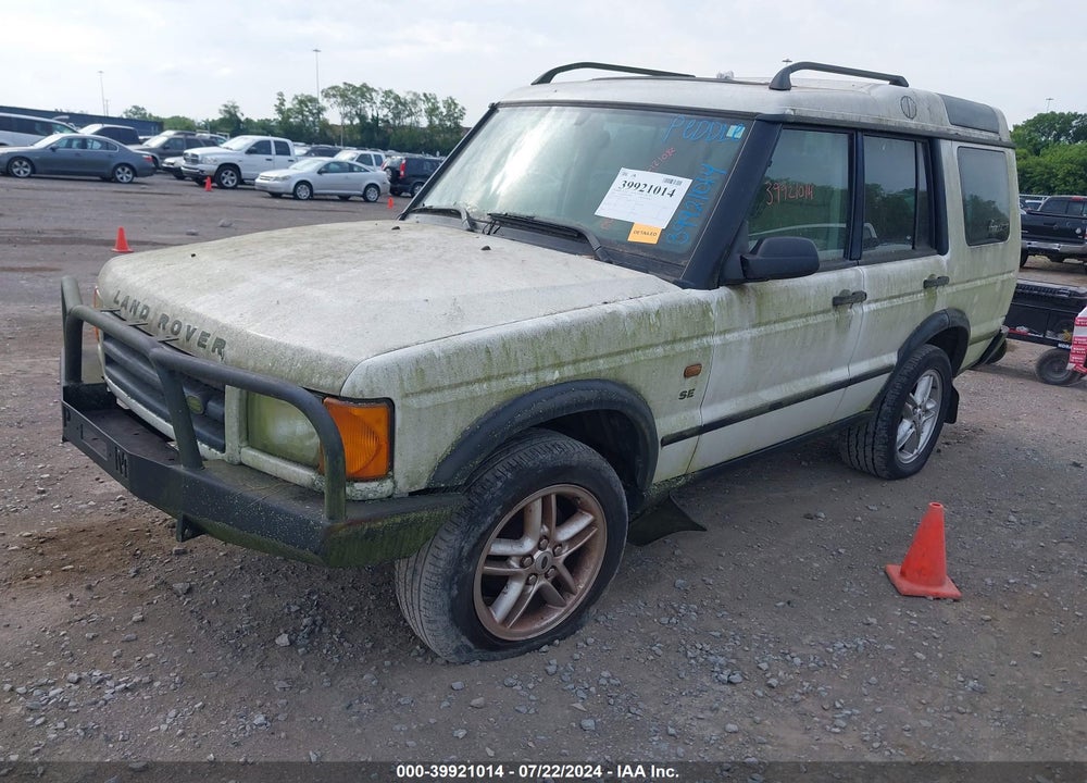 2002 LAND ROVER DISCOVERY SERIES II SE VIN: SALTY12452A752133