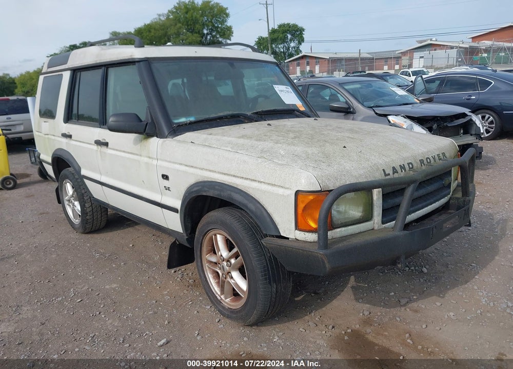 2002 LAND ROVER DISCOVERY SERIES II SE VIN: SALTY12452A752133