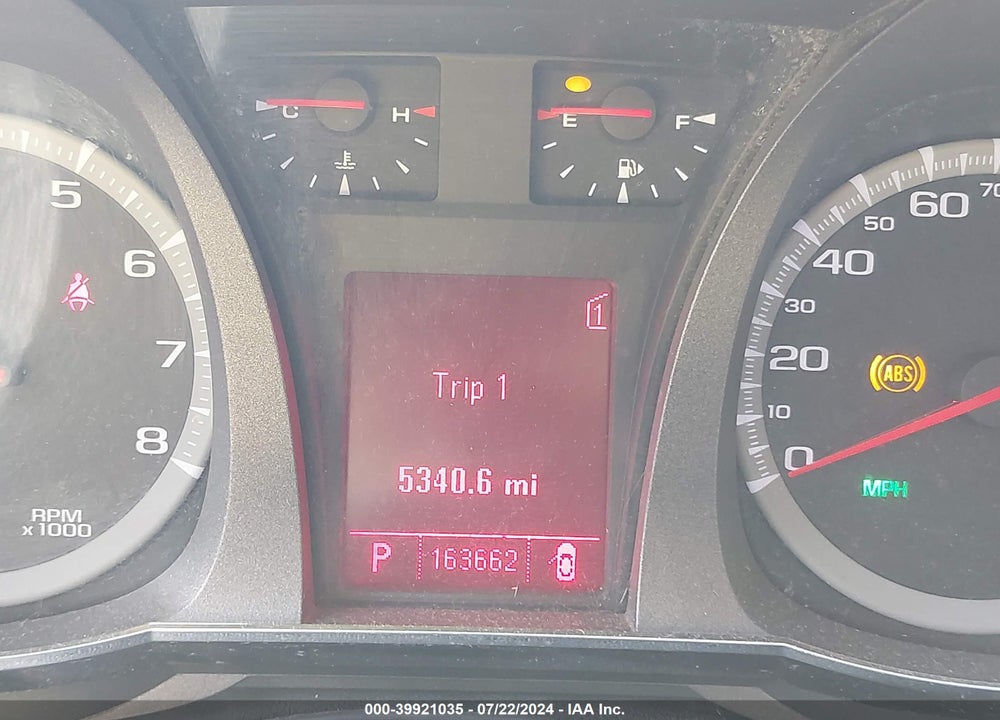 2010 GMC TERRAIN SLT-2 VIN: 2CTFLJEY3A6302515
