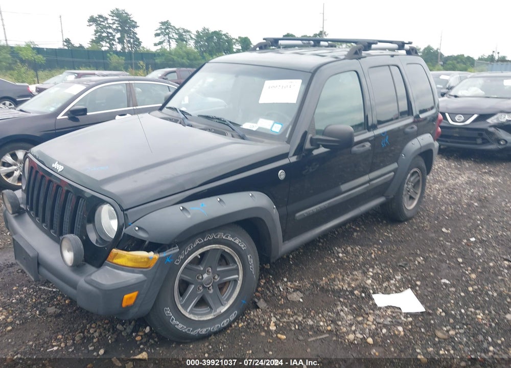 2006 JEEP LIBERTY VIN: 1J4GL38K76W257170
