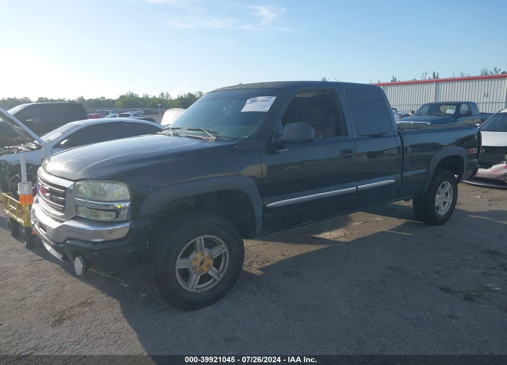 2006 GMC SIERRA 1500 SLE1 VIN: 2GTEK19B761310380
