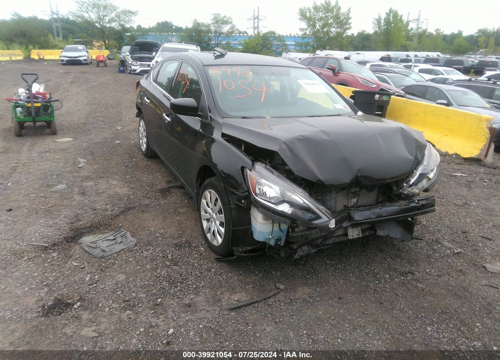 2017 NISSAN SENTRA SV VIN: 3N1AB7AP4HY247495