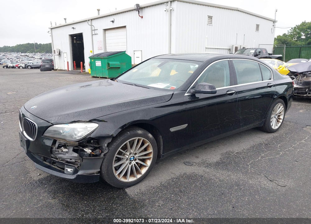 2013 BMW 750LI XDRIVE VIN: WBAYF8C56DD140279