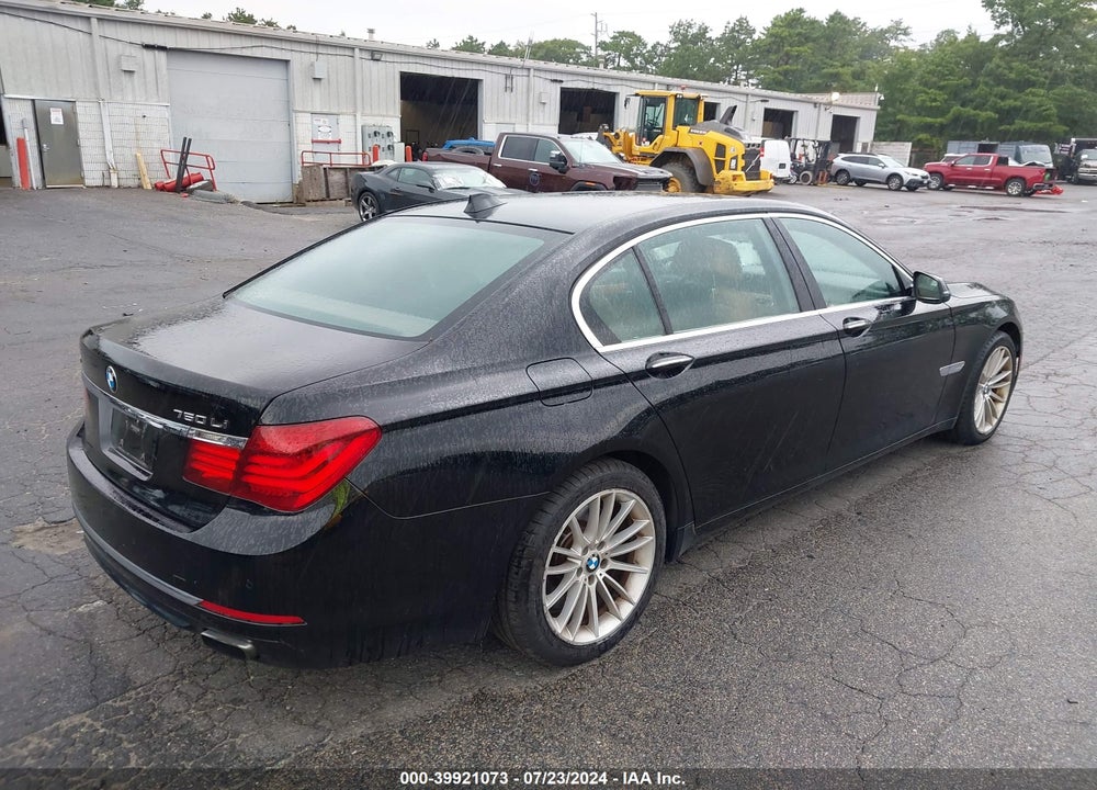2013 BMW 750LI XDRIVE VIN: WBAYF8C56DD140279