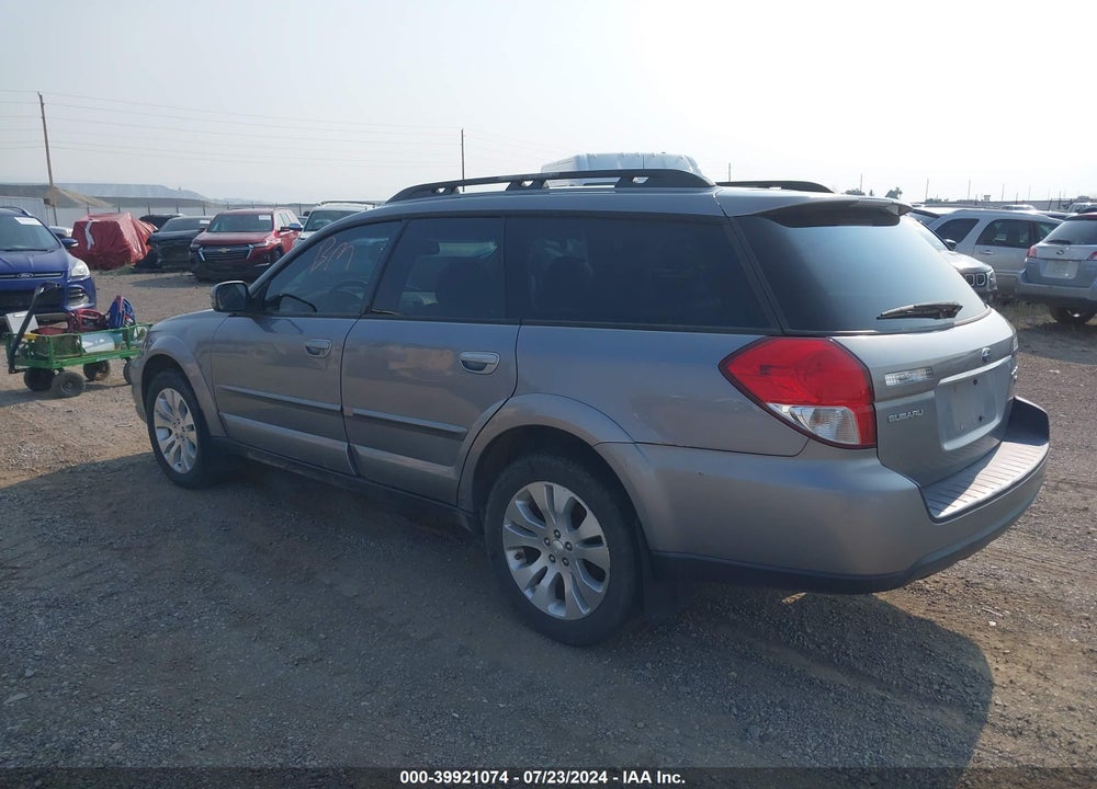 2009 SUBARU OUTBACK 2.5XT LIMITED VIN: 4S4BP63CX96323653