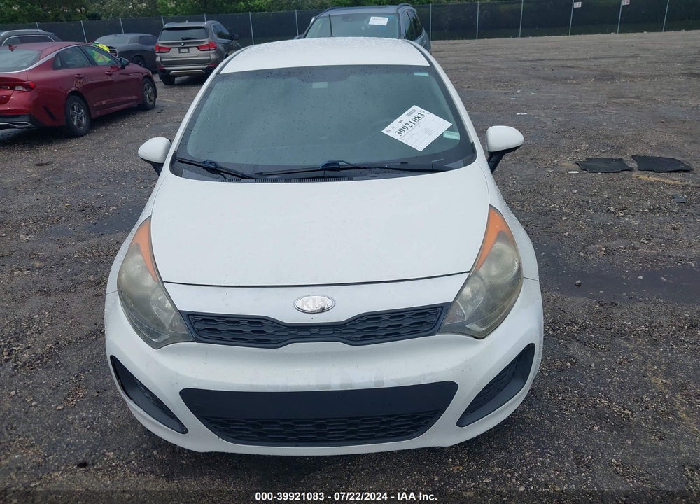 2013 KIA RIO LX VIN: KNADM5A38D6283050
