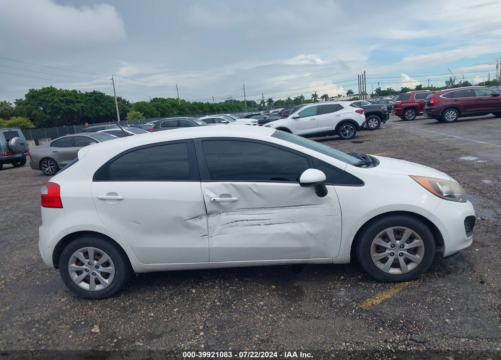 2013 KIA RIO LX VIN: KNADM5A38D6283050