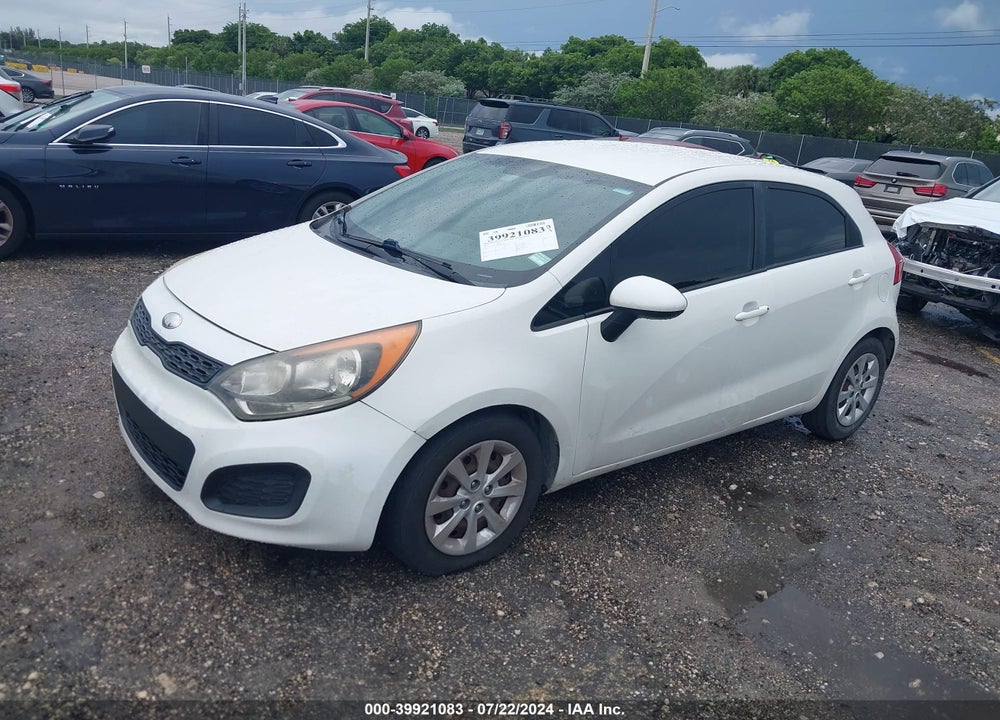 2013 KIA RIO LX VIN: KNADM5A38D6283050