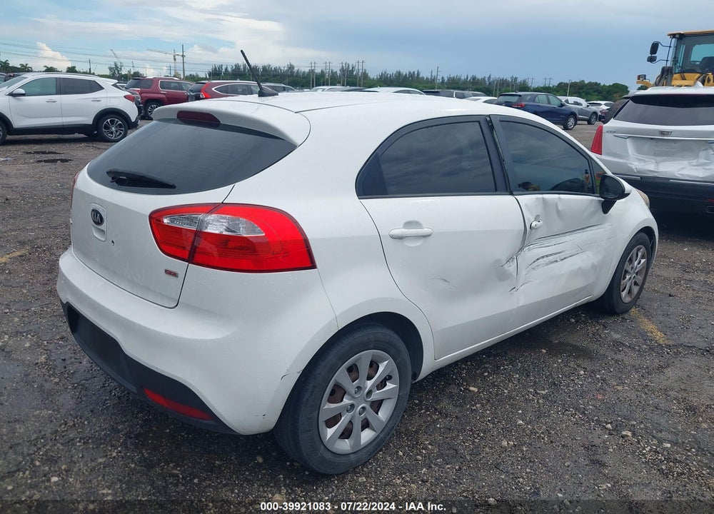 2013 KIA RIO LX VIN: KNADM5A38D6283050