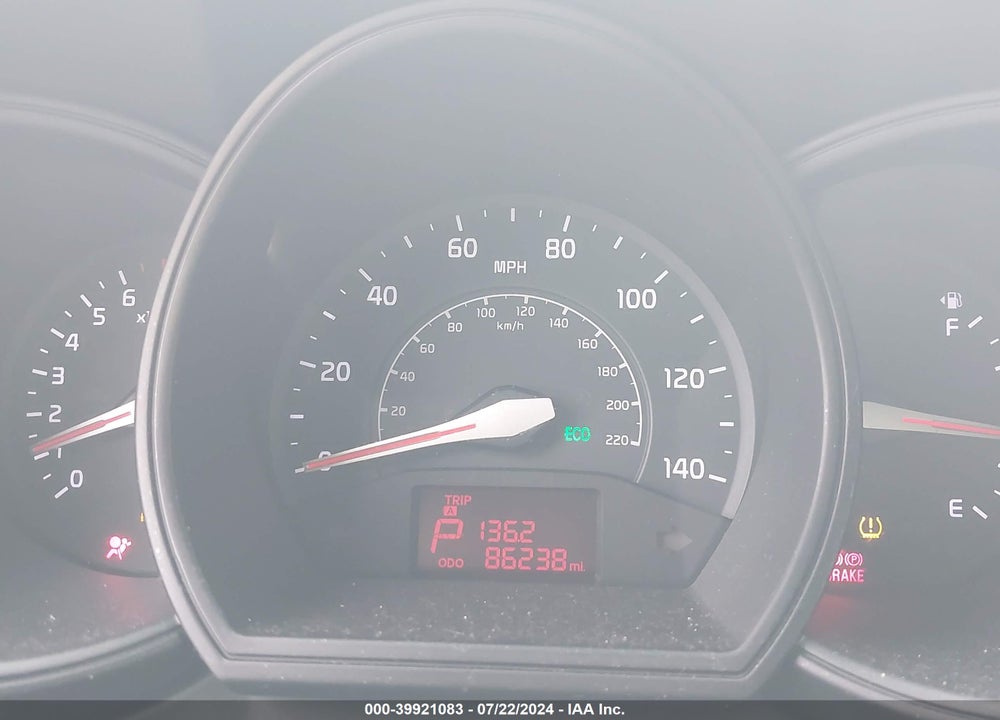 2013 KIA RIO LX VIN: KNADM5A38D6283050