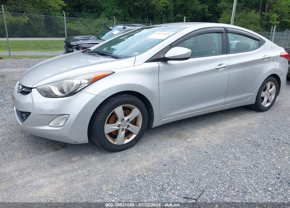 2012 HYUNDAI ELANTRA GLS (ULSAN PLANT) VIN: KMHDH4AE6CU309640