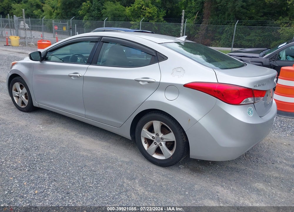 2012 HYUNDAI ELANTRA GLS (ULSAN PLANT) VIN: KMHDH4AE6CU309640
