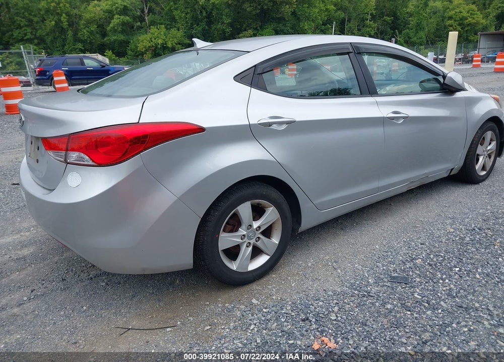 2012 HYUNDAI ELANTRA GLS (ULSAN PLANT) VIN: KMHDH4AE6CU309640