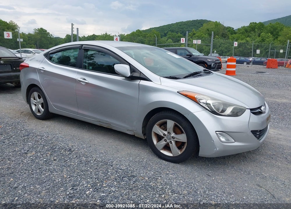 2012 HYUNDAI ELANTRA GLS (ULSAN PLANT) VIN: KMHDH4AE6CU309640
