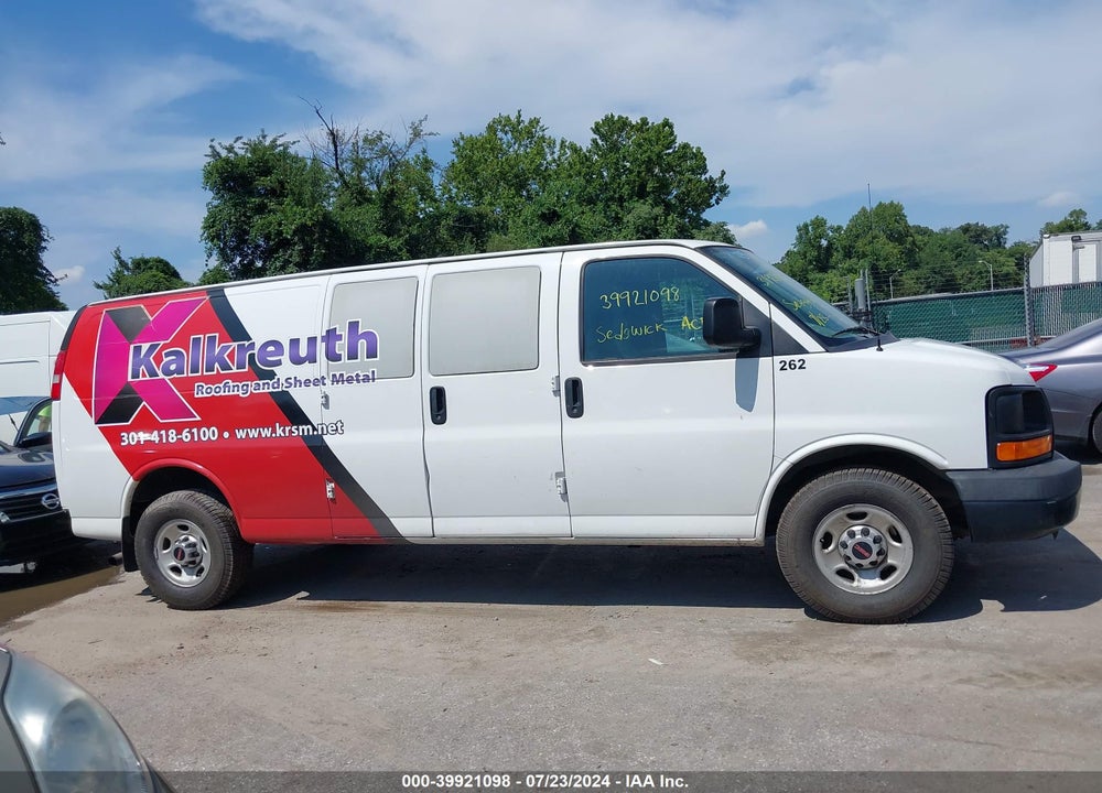 2016 GMC SAVANA 2500 WORK VAN VIN: 1GTW7BFG7G1163805