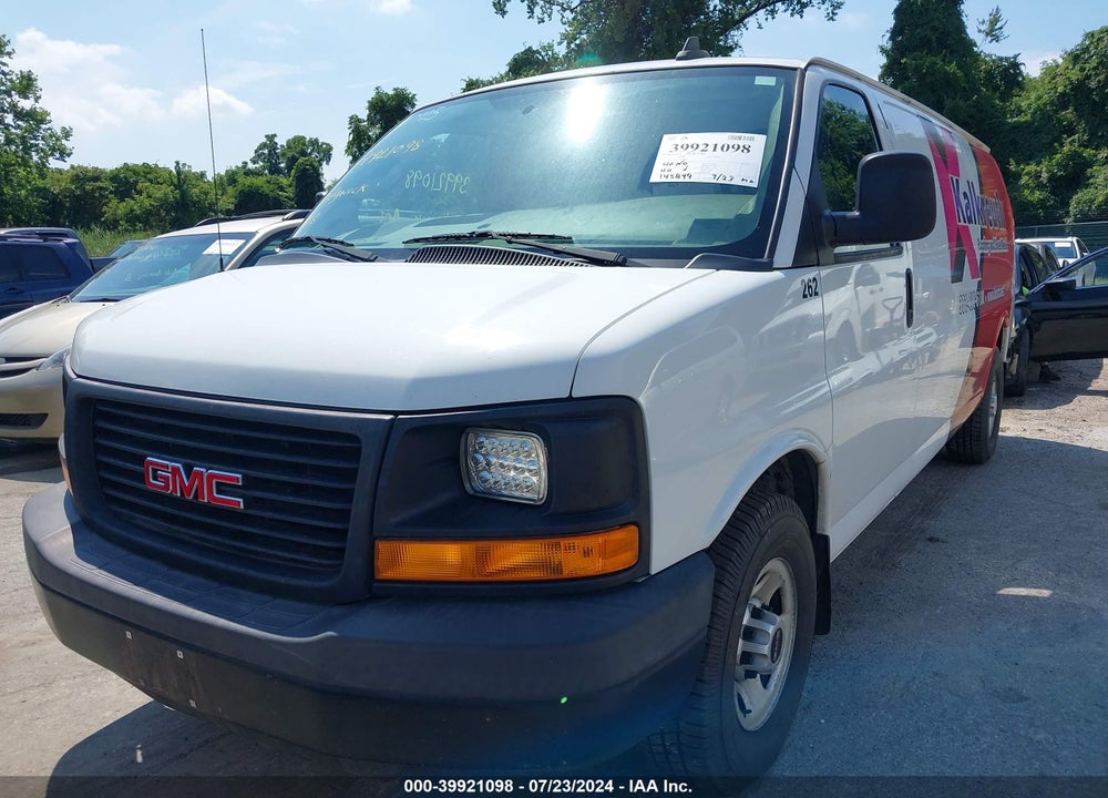 2016 GMC SAVANA 2500 WORK VAN VIN: 1GTW7BFG7G1163805