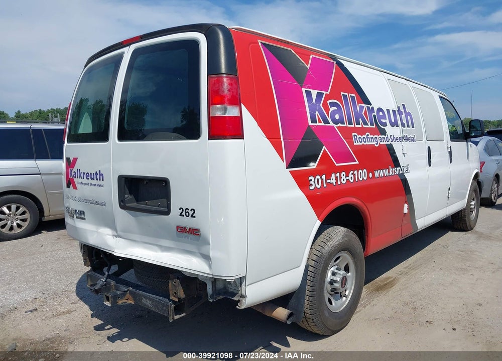 2016 GMC SAVANA 2500 WORK VAN VIN: 1GTW7BFG7G1163805