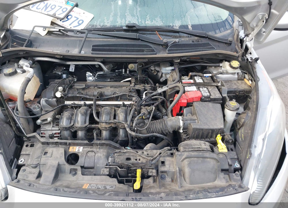 2016 FORD FIESTA S VIN: 3FADP4AJ4GM167566