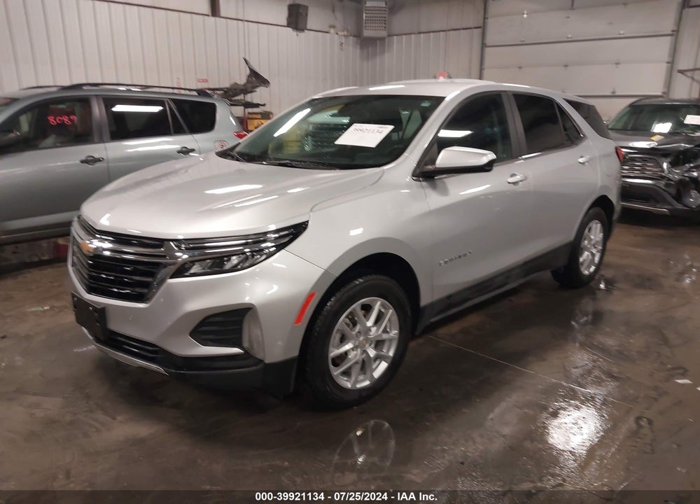 2022 CHEVROLET EQUINOX AWD LT VIN: 3GNAXUEV9NL160519