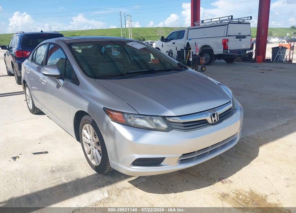 2012 HONDA CIVIC EX VIN: 19XFB2F85CE089749