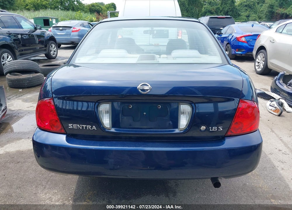 2005 NISSAN SENTRA 1.8S VIN: 3N1CB51D35L592674