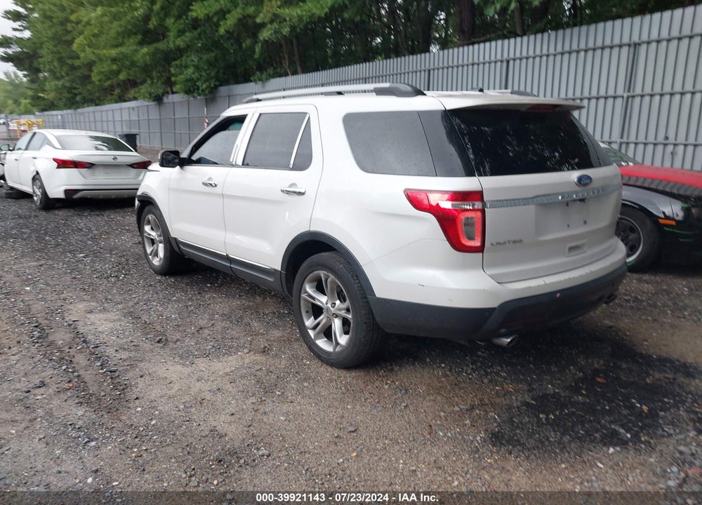 2011 FORD EXPLORER LIMITED VIN: 1FMHK8F84BGA30889