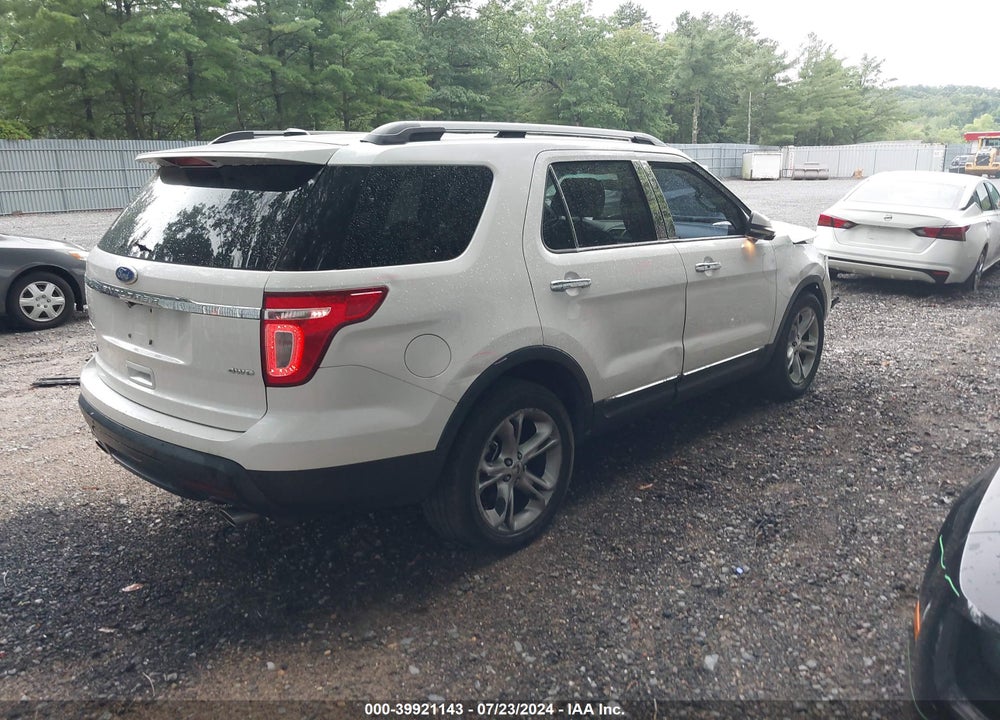 2011 FORD EXPLORER LIMITED VIN: 1FMHK8F84BGA30889