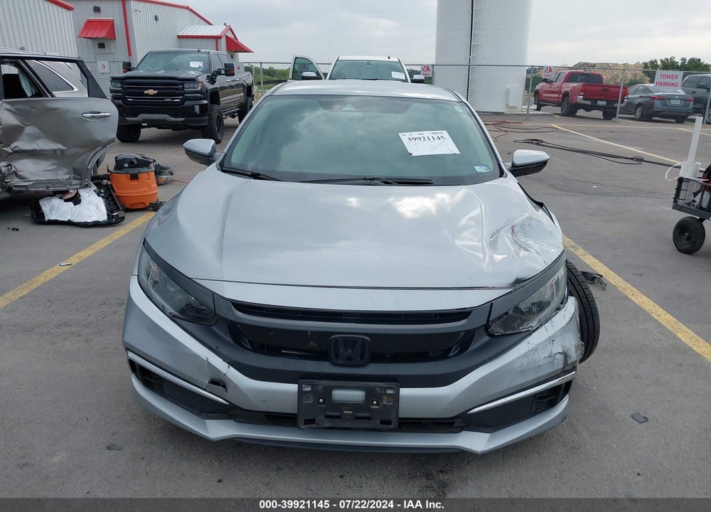 2020 HONDA CIVIC LX VIN: 19XFC2F67LE208736
