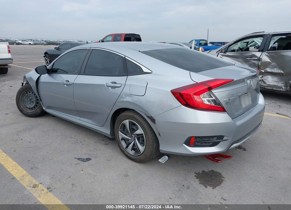 2020 HONDA CIVIC LX VIN: 19XFC2F67LE208736