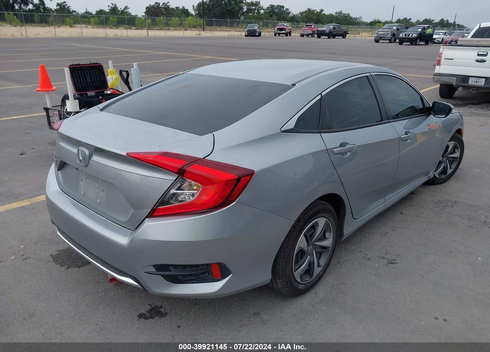 2020 HONDA CIVIC LX VIN: 19XFC2F67LE208736