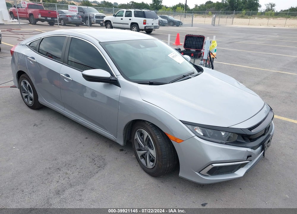 2020 HONDA CIVIC LX VIN: 19XFC2F67LE208736
