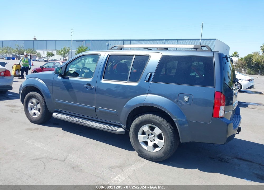 2006 NISSAN PATHFINDER SE VIN: 5N1AR18W16C627351