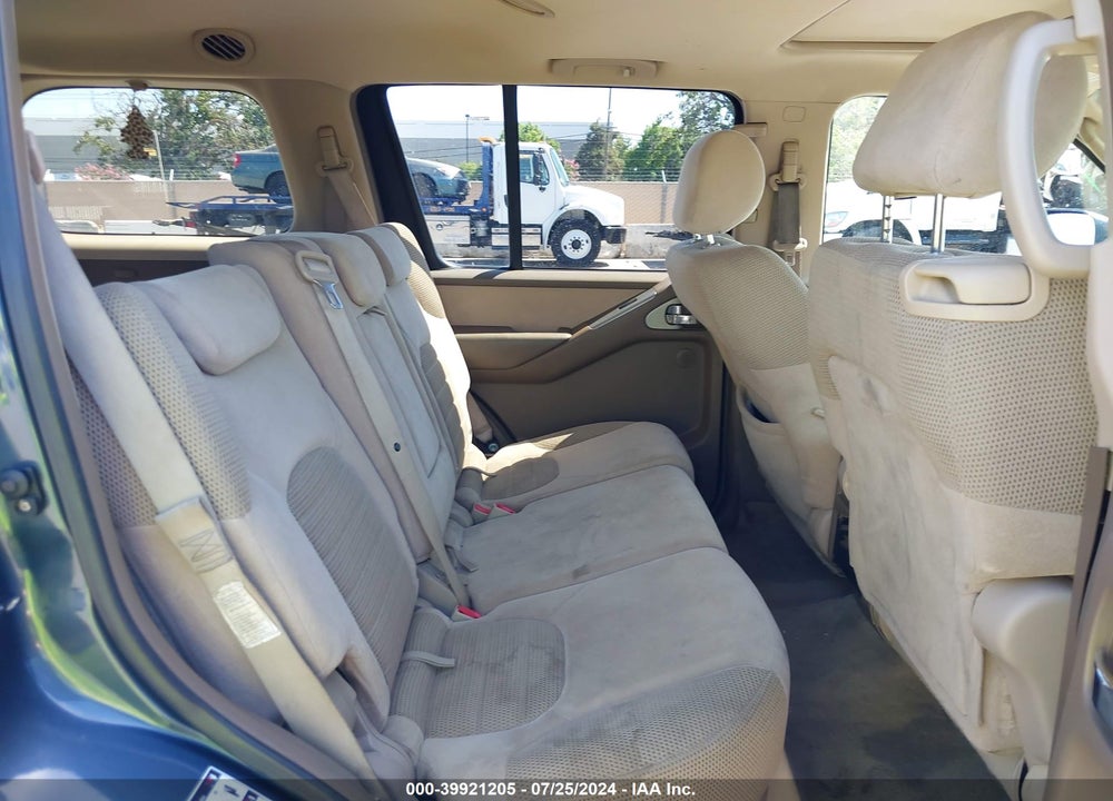 2006 NISSAN PATHFINDER SE VIN: 5N1AR18W16C627351