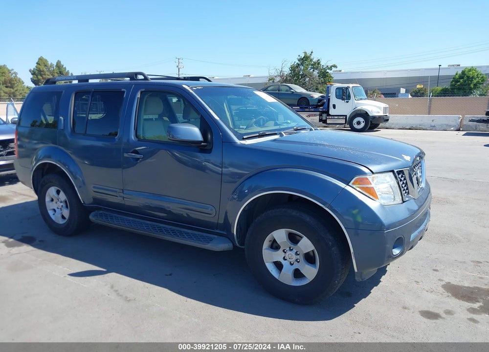 2006 NISSAN PATHFINDER SE VIN: 5N1AR18W16C627351