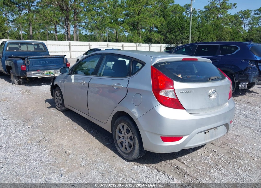 2012 HYUNDAI ACCENT GS VIN: KMHCT5AE9CU027119