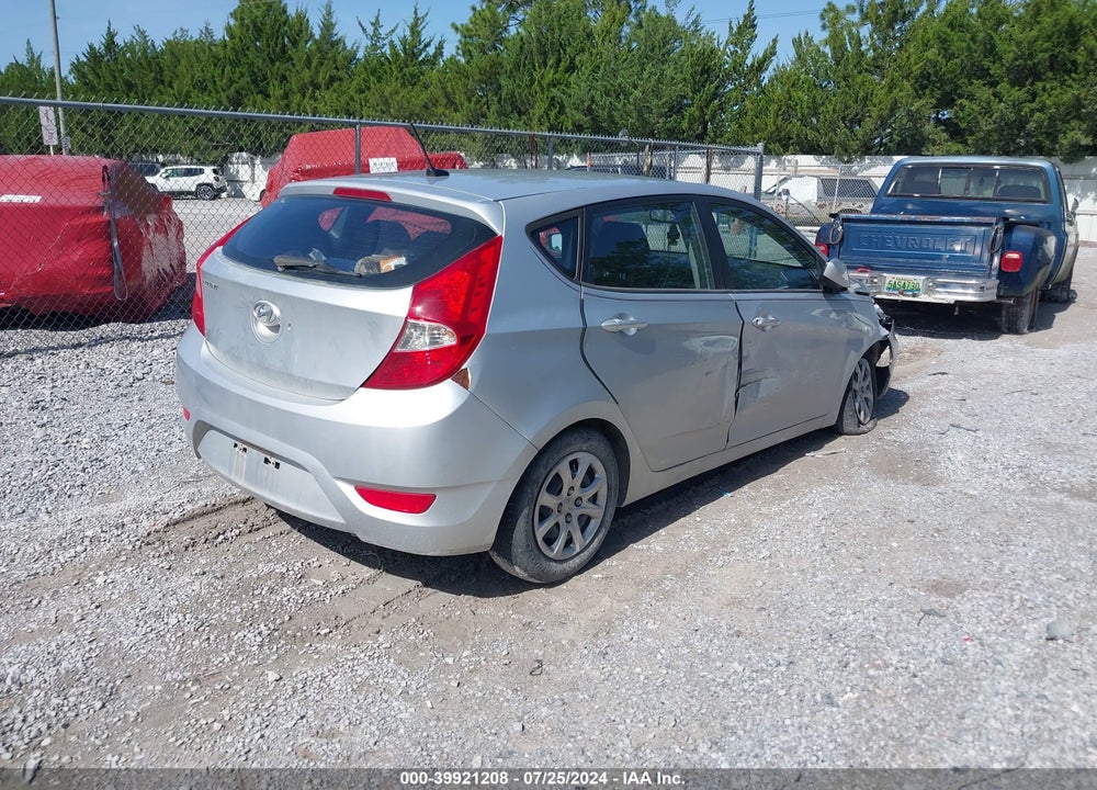 2012 HYUNDAI ACCENT GS VIN: KMHCT5AE9CU027119