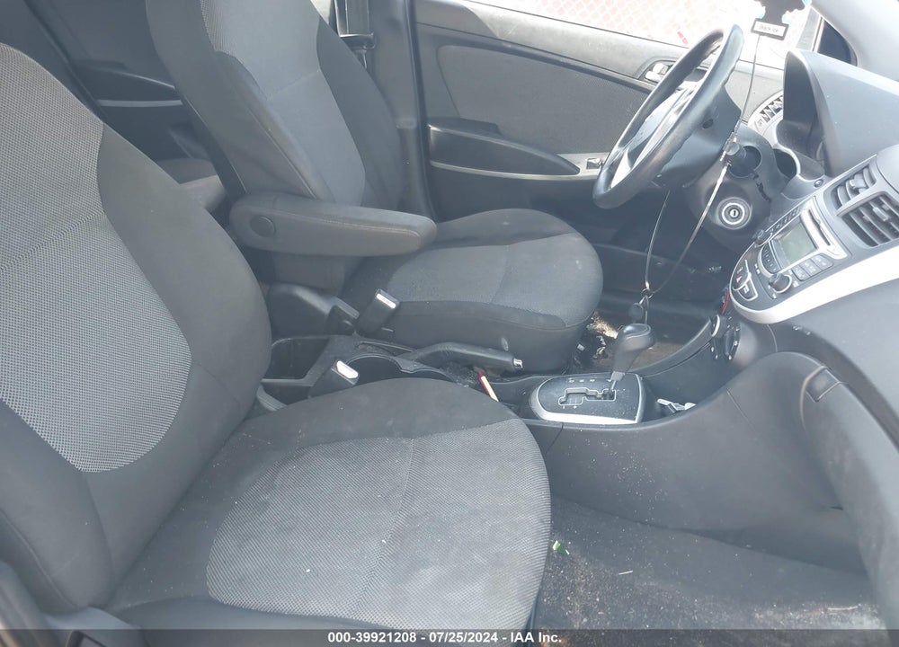 2012 HYUNDAI ACCENT GS VIN: KMHCT5AE9CU027119