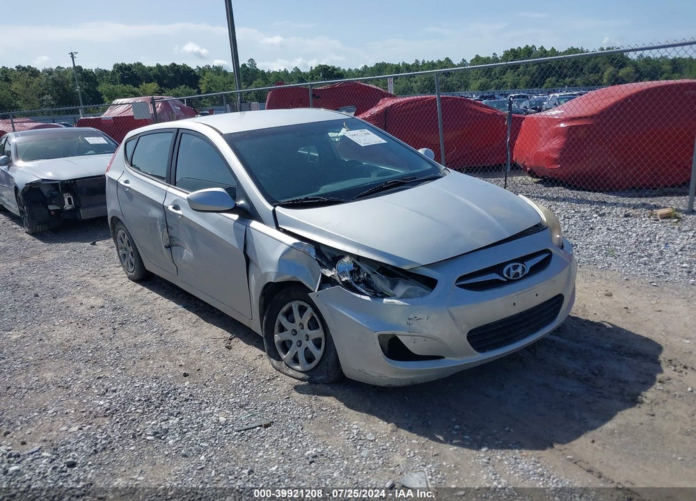 2012 HYUNDAI ACCENT GS VIN: KMHCT5AE9CU027119