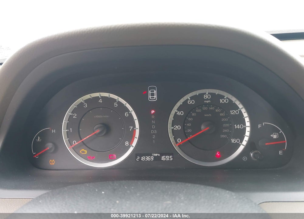 2009 HONDA ACCORD 2.4 EX-L VIN: 1HGCP268X9A110290